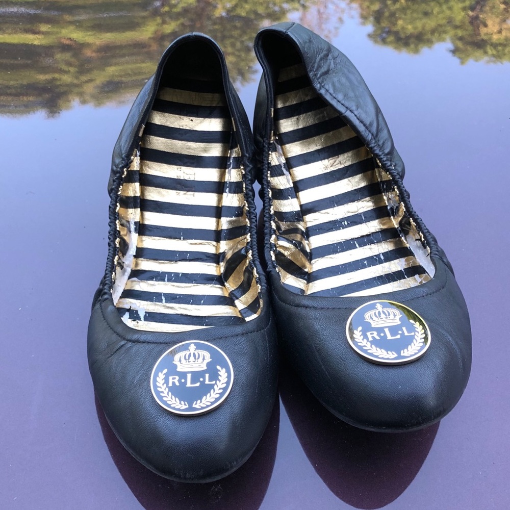 Ralph Lauren Slip On Flats